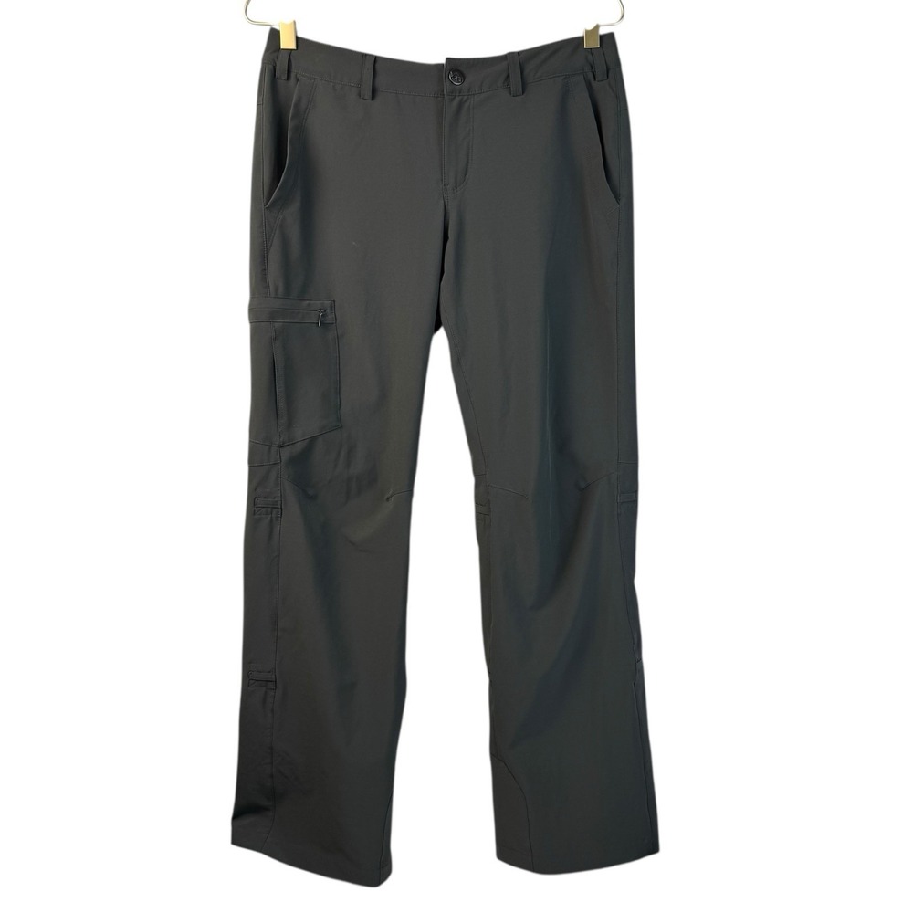 REI Womens Size 6P Gray Hiking Water Resistant Outdoor Cargo Pants 0059